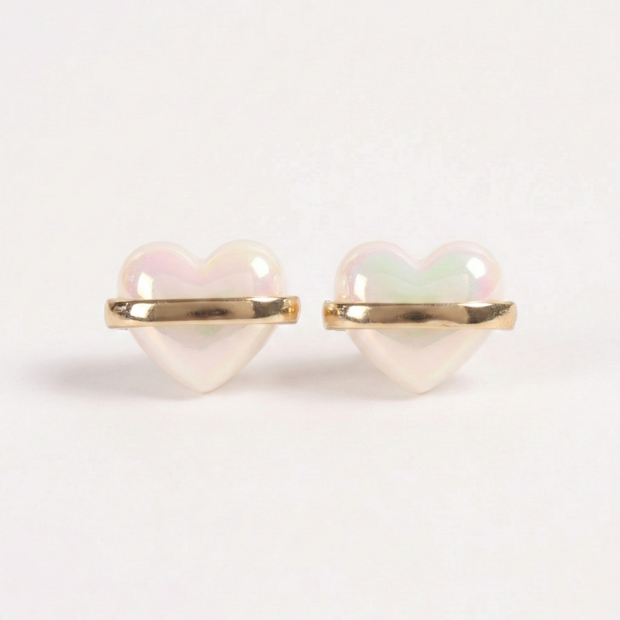 Celeste Heart Pearl Earring