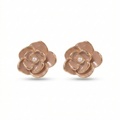 Pearl Bloom Floral Gold Earing