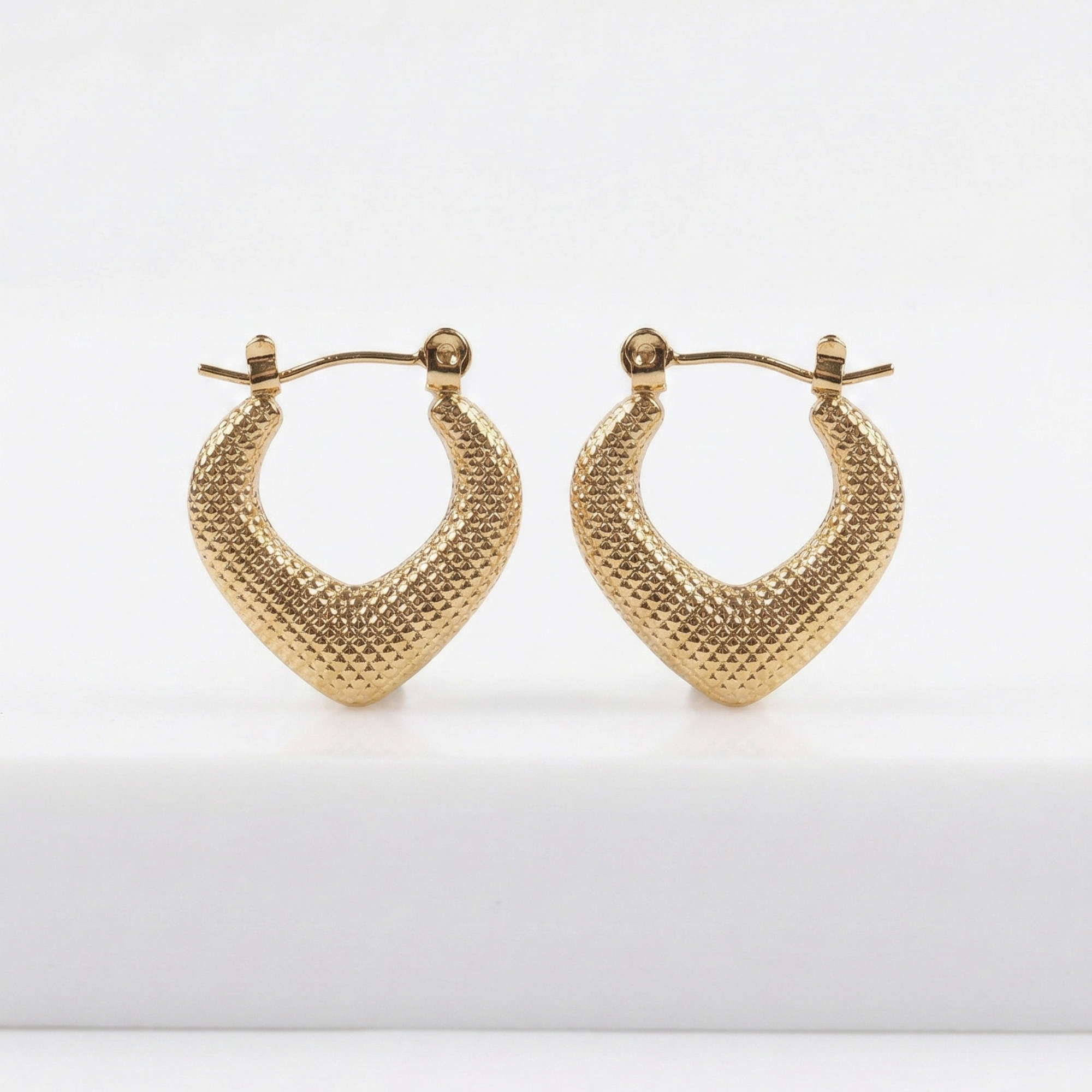 Velora Textured Gold Earrings – Luxe Statement Edition