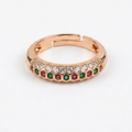 Royal Gemstone Adjustable Ring